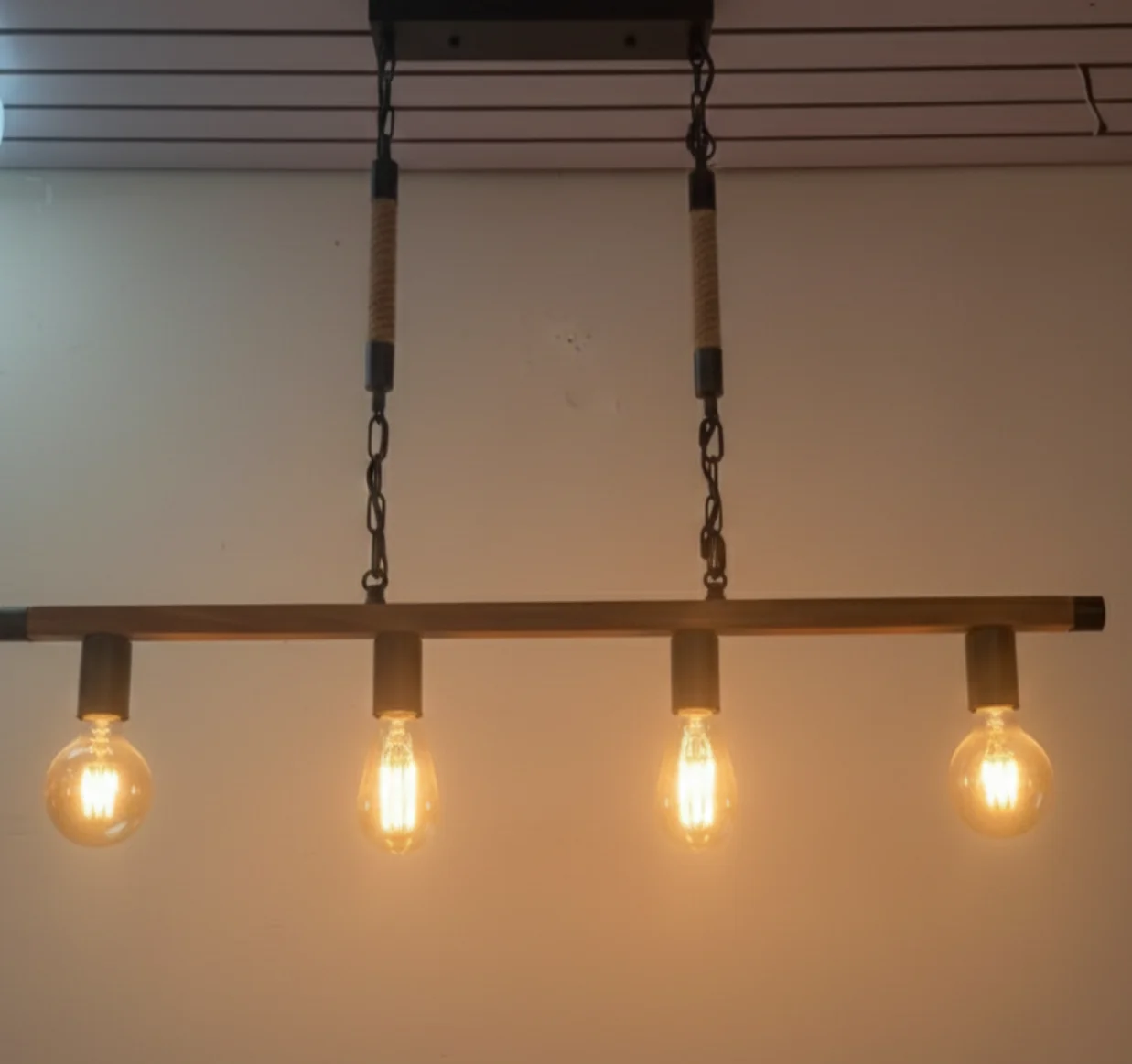 LÁMPARA SOGA RÚSTICA