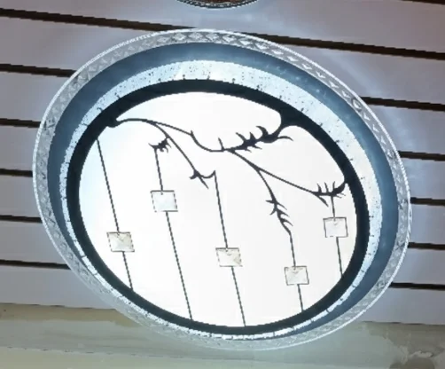 LÁMPARA TRES TIEMPOS DE CRISTAL