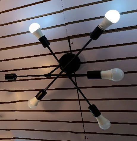 LÁMPARAS DE 6 FOCOS